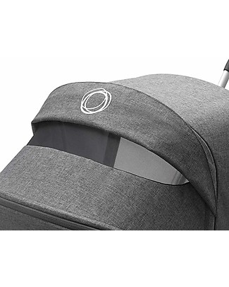 Bugaboo Bugaboo Bee 6 Stroller Canopy - Melange Gray Cover and Frame