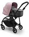 Bugaboo Bugaboo Bee 6 Stroller Canopy - Soft Pink Cover and Frame