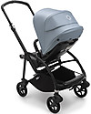 Bugaboo Bugaboo Bee 6 Stroller Canopy - Vapor Blue Cover and Frame