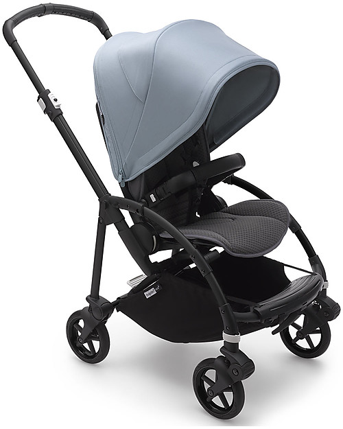 Bugaboo Bugaboo Bee 6 - Stroller + Bassinet Mineral Taupe - Black Frame  unisex (bambini)