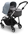 Bugaboo Bugaboo Bee 6 Stroller Canopy - Vapor Blue Cover and Frame