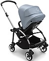 Bugaboo Bugaboo Bee 6 Stroller Canopy - Vapor Blue Cover and Frame