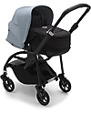Bugaboo Bugaboo Bee 6 Stroller Canopy - Vapor Blue Cover and Frame