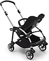 Bugaboo Bugaboo Bee 6 - Stroller from birth to 4 years - Aluminum frame + Black upholstery - Maximum maneuverability in the city Lights Strollers