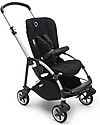 Bugaboo Bugaboo Bee 6 - Stroller from birth to 4 years - Aluminum frame + Black upholstery - Maximum maneuverability in the city Lights Strollers