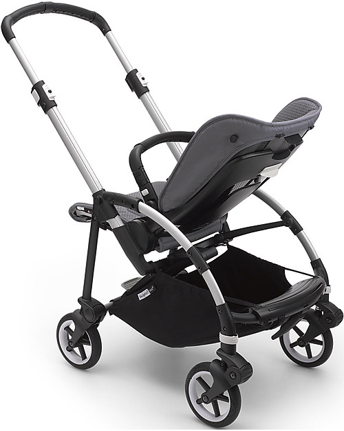 Bugaboo Bugaboo Bee 6 - Stroller from birth to 4 years - Aluminum frame + Gray Textiles Lights Strollers