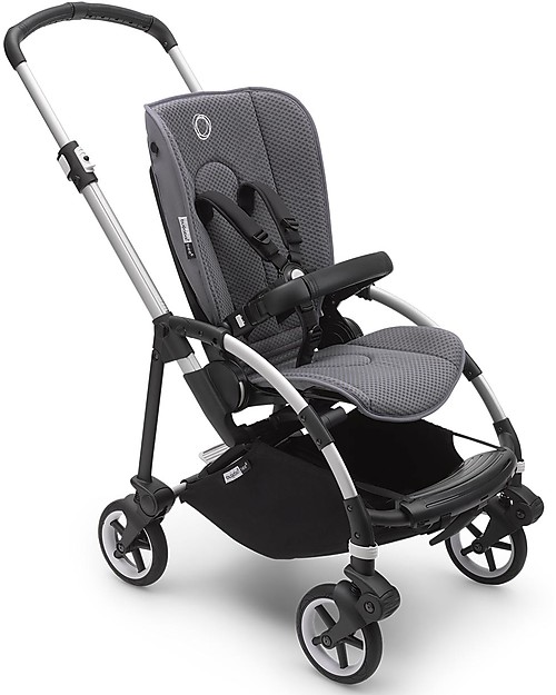 Bugaboo Bugaboo Bee 6 - Stroller from birth to 4 years - Aluminum frame + Gray Textiles Lights Strollers