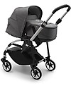 Bugaboo Bugaboo Bee 6 - Stroller from birth to 4 years - Aluminum frame + Gray Textiles Lights Strollers