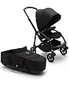 Bugaboo Bugaboo Bee 6 - Stroller from Birth to 4 years - Black Frame + Black Textiles Lights Strollers