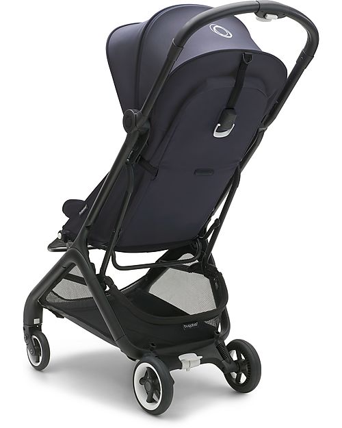 Bugaboo Bugaboo Butterfly Lightweight Stroller - Black/Blue - Ultra-Compact 1 Second Folding System Lights Strollers