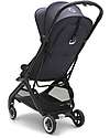 Bugaboo Bugaboo Butterfly Lightweight Stroller - Black/Blue - Ultra-Compact 1 Second Folding System Lights Strollers