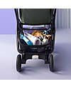 Bugaboo Bugaboo Butterfly Lightweight Stroller - Black/Blue - Ultra-Compact 1 Second Folding System Lights Strollers