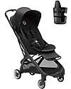 Bugaboo Bugaboo Butterfly Lightweight Stroller - Black - Cup Holder for Free Lights Strollers