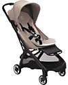 Bugaboo Bugaboo Butterfly Lightweight Stroller - Black/Desert Taupe - Ultra-Compact 1 Second Folding System Lights Strollers