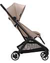 Bugaboo Bugaboo Butterfly Lightweight Stroller - Black/Desert Taupe - Ultra-Compact 1 Second Folding System Lights Strollers