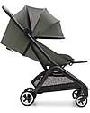 Bugaboo Bugaboo Butterfly Lightweight Stroller - Black/Green - Ultra-Compact 1 Second Folding System Lights Strollers