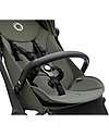 Bugaboo Bugaboo Butterfly Lightweight Stroller - Black/Green - Ultra-Compact 1 Second Folding System Lights Strollers