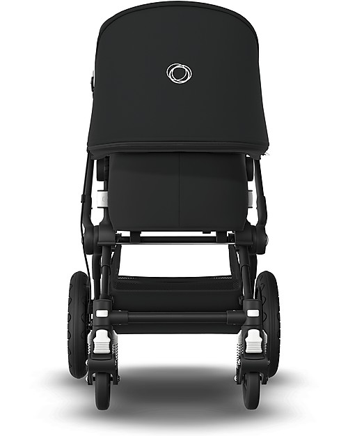 Bugaboo Bugaboo Cameleon 3 Plus Pushchair - Black Frame + Black Textiles - Super versatile Trio and Duo Strollers