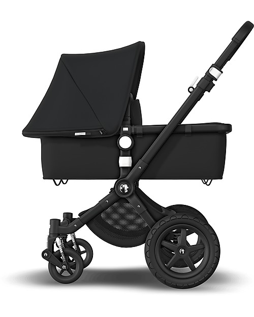 Bugaboo Bugaboo Cameleon 3 Plus Pushchair - Black Frame + Black Textiles - Super versatile Trio and Duo Strollers