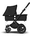 Bugaboo Bugaboo Cameleon 3 Plus Pushchair - Black Frame + Black Textiles - Super versatile Trio and Duo Strollers