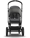 Bugaboo Bugaboo Cameleon 3 Plus Pushchair - Black Frame + Grey Melange Textiles - Super versatile Trio and Duo Strollers