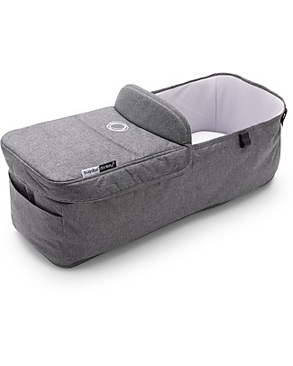 Bugaboo Bugaboo Donkey 3 Bassinet Fabric Complete - Grey Mélange Stroller Accessories