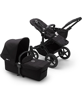 Bugaboo Bugaboo Donkey 3 Duo - Black - Converts in mono in 3 clicks! Pushchairs