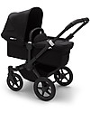 Bugaboo Bugaboo Donkey 3 Mono - Black Frame+BlackTextiles+Black Canopy - Converts in duo in 3 clicks! Double Pushchairs