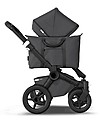 Bugaboo Bugaboo Donkey 3 Mono - Black Frame+Washed BlackTextiles+Washed Black Canopy - Converts in duo in 3 clicks! Double Pushchairs