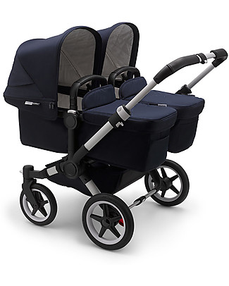 Bugaboo Bugaboo Donkey 3 Twin CLASSIC COLLECTION - Dark Navy - Converts in mono in 3 clicks! Pushchairs
