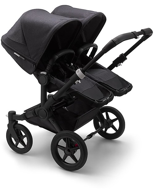 Bugaboo Bugaboo Donkey 3 Twin - Washed Black - Converts in mono in 3 clicks! Double Pushchairs