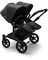 Bugaboo Bugaboo Donkey 3 Twin - Washed Black - Converts in mono in 3 clicks! Double Pushchairs
