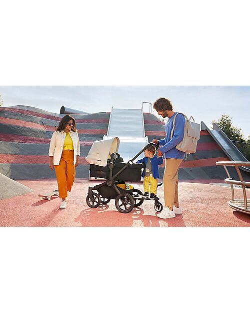 Bugaboo Bugaboo Donkey 5 Mineral Bassinet Fabric Complete - Washed Black Pram Systems