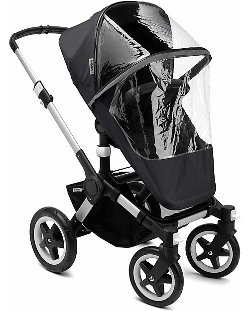 Bugaboo Bugaboo Donkey/Buffalo/Runner High performance Raincover - Black Rain Cover