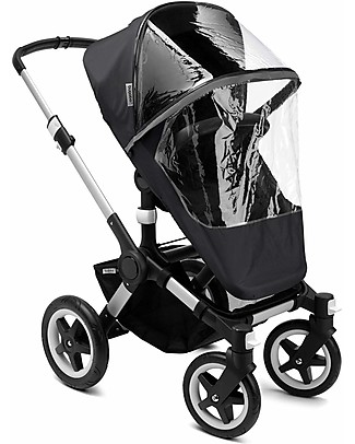 Bugaboo Bugaboo Donkey/Buffalo/Runner High performance Raincover - Black Stroller Accessories