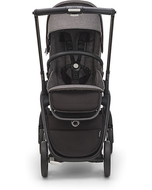 Bugaboo Bugaboo Dragonfly Complete - Seat Frame & Canopy - Graphite Grey Melange - Ultra-compact from birth to 15kg Pushchairs