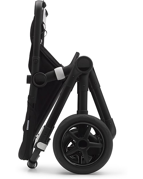 Bugaboo Bugaboo Fox 2 All-terrain Seat and Bassinet Complete Stroller - Black Frame+ Black Textiles+Black Canopy Pushchairs