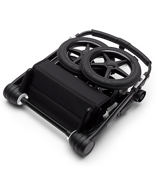 Bugaboo Bugaboo Fox 2 All-terrain Seat and Bassinet Complete Stroller - Black Frame+ Black Textiles+Black Canopy Pushchairs