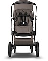 Bugaboo Bugaboo Fox 2 All-terrain Seat and Bassinet Complete Stroller - Black Frame+ Mineral Taupe Textiles+Mineral Taupe Canopy Pushchairs