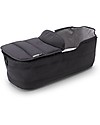 Bugaboo Bugaboo Fox 2 All-terrain Seat and Bassinet Complete Stroller - Black Frame+ Washed Black Textiles+Washed Black Canopy Pushchairs