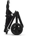 Bugaboo Bugaboo Fox 2 All-terrain Seat and Bassinet Complete Stroller - Black Frame+ Washed Black Textiles+Washed Black Canopy Pushchairs