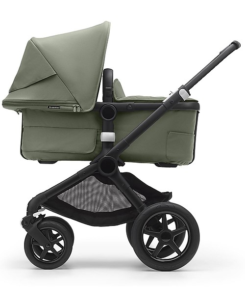 Bugaboo Bugaboo Fox 3 Complete - Pram and Pushchair - Black Frame + Forest Green Cover and Canopy Pushchairs