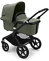 Bugaboo Bugaboo Fox 3 Complete - Pram and Pushchair - Black Frame + Forest Green Cover and Canopy Pushchairs