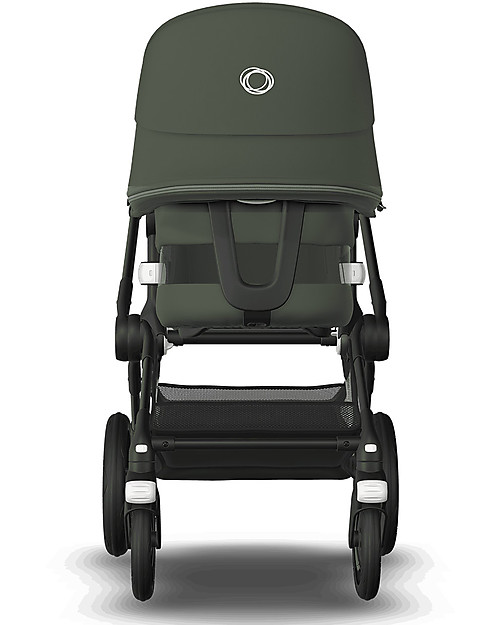 Bugaboo Bugaboo Fox 3 Complete - Pram and Pushchair - Black Frame + Forest Green Cover and Canopy Pushchairs