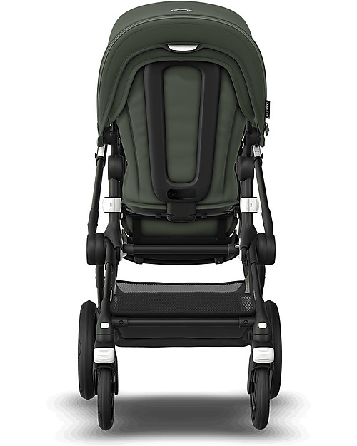 Bugaboo Bugaboo Fox 3 Complete - Pram and Pushchair - Black Frame + Forest Green Cover and Canopy Pushchairs