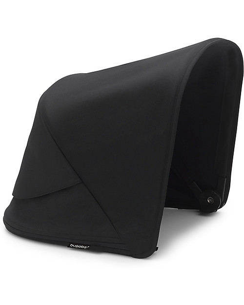 Bugaboo Bugaboo Fox 3 Complete - Pram and Stroller - Black Frame+  Midnight Black Textiles and Canopy Trio and Duo Strollers