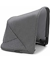 Bugaboo Bugaboo Fox 3 Complete - Pram and Stroller - Graphite Frame+  Grey Melange Textiles and Canopy Trio and Duo Strollers