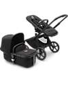 Bugaboo Bugaboo Fox5 Complete Set - Black Midnight Black - from Birth to 22kg Trio and Duo Strollers