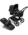 Bugaboo Bugaboo Fox5 Complete Set - Black Midnight Black - from Birth to 22kg Trio and Duo Strollers