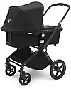 Bugaboo Bugaboo Lynx - Black Frame + Black Upholstery - Multi-terrain Stroller - PushChair + Carry Cot Pushchairs